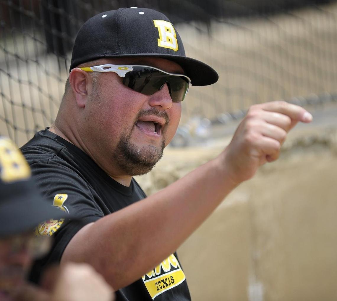 Coach Lale Esquivel of the Texas Bombers is unapologetic about his approach: “We play to win the games, period.”