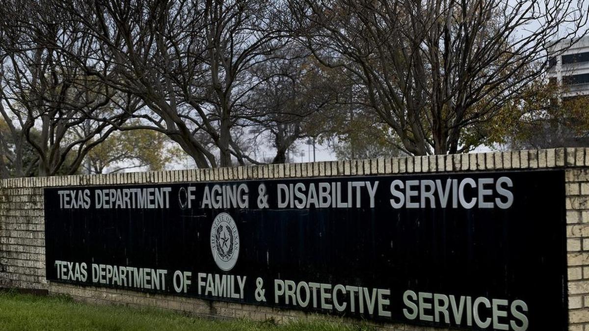 The Texas Department of Family and Protective Services building in Austin.