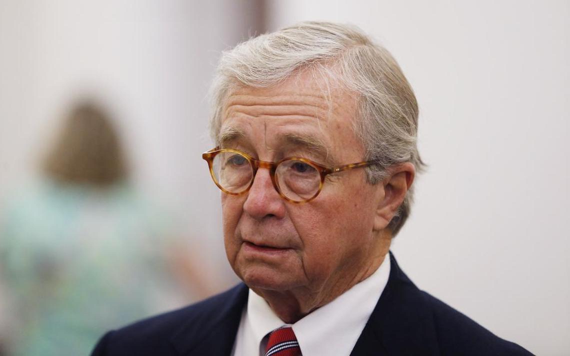 Attorney Dick DeGuerin helped defend Fort Worth police officer Brian Edward Franklin in 2016.