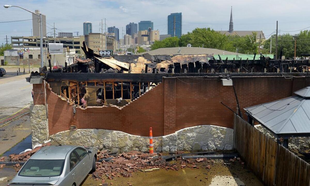 An early morning fire destroyed the Rainbow Lounge in Fort Worth on Thursday.