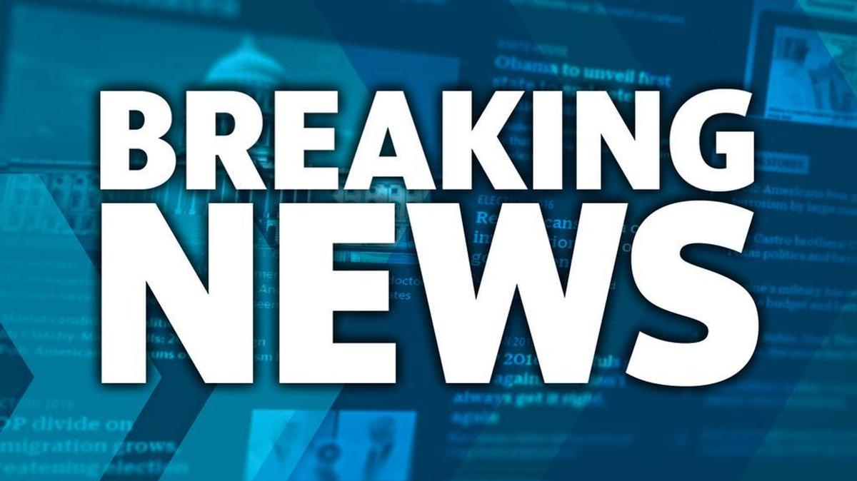 Breaking news logo.
