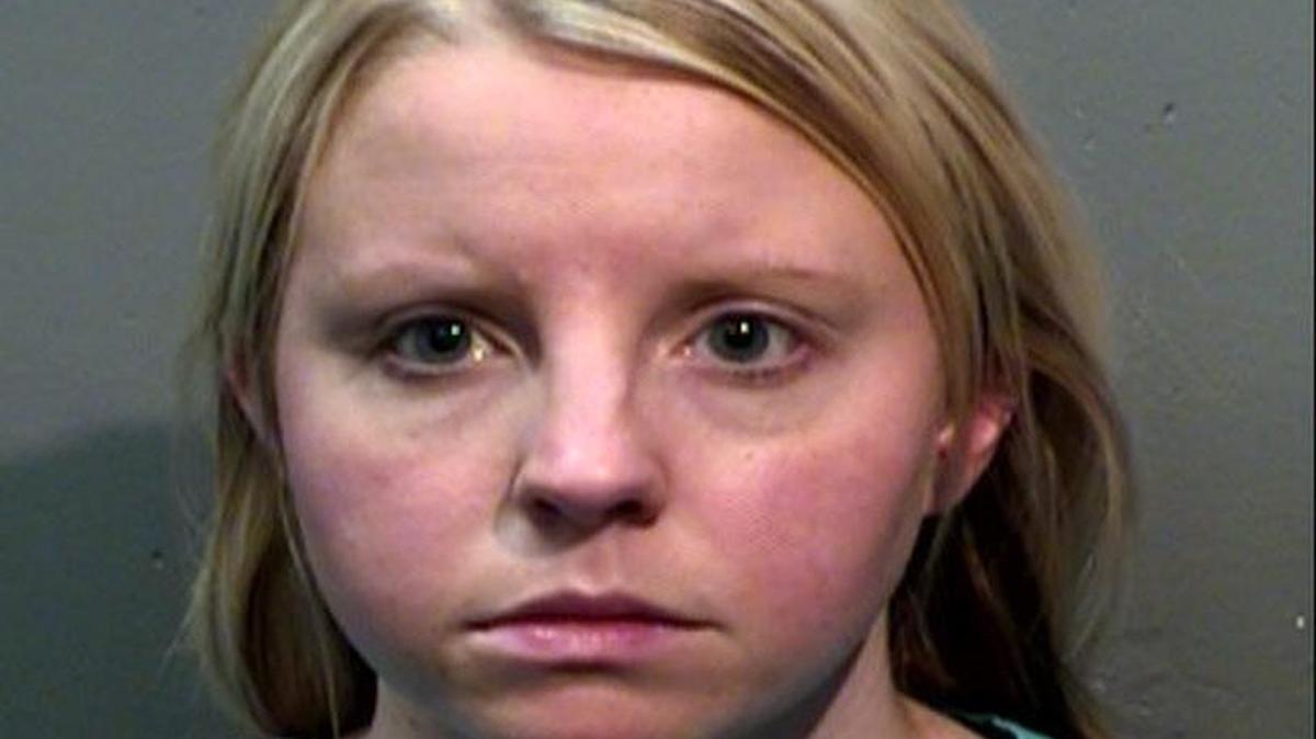 Shelby Corker, 25, of Weatherford was in jail Thursday night on a theft charge. Her lawyer says she was just trying to rescue a dog. Fort Worth police say she refused to return it to the owner.