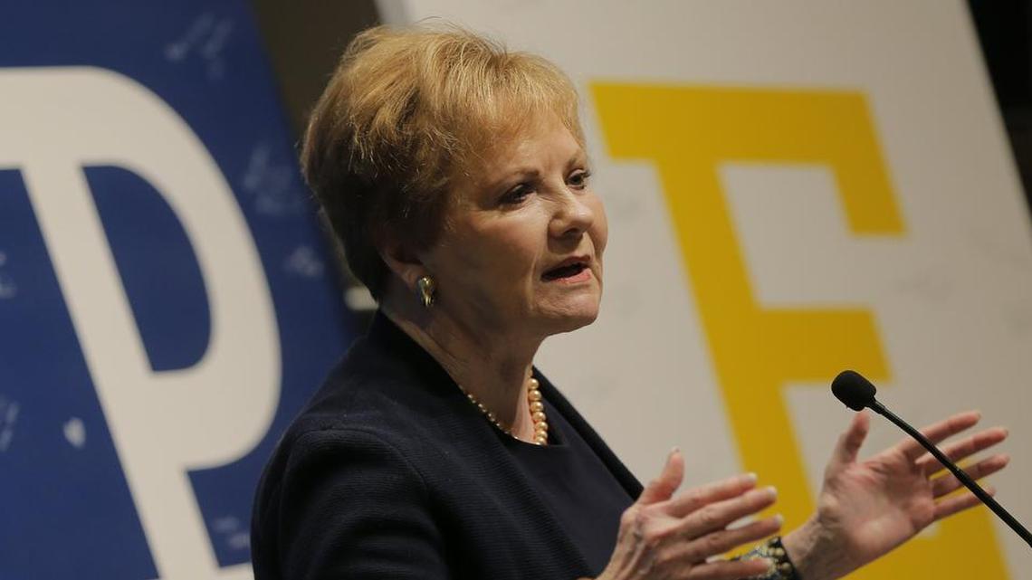 Representative Kay Granger was the keynote speaker at the Hands on Peace Event hosted by the Downtown Rotary Club at Texas Wesleyan University, Saturday.