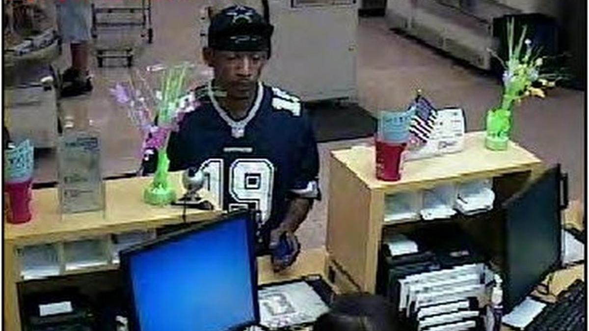 Police say this man robbed a bank in southwest Fort Worth this week.