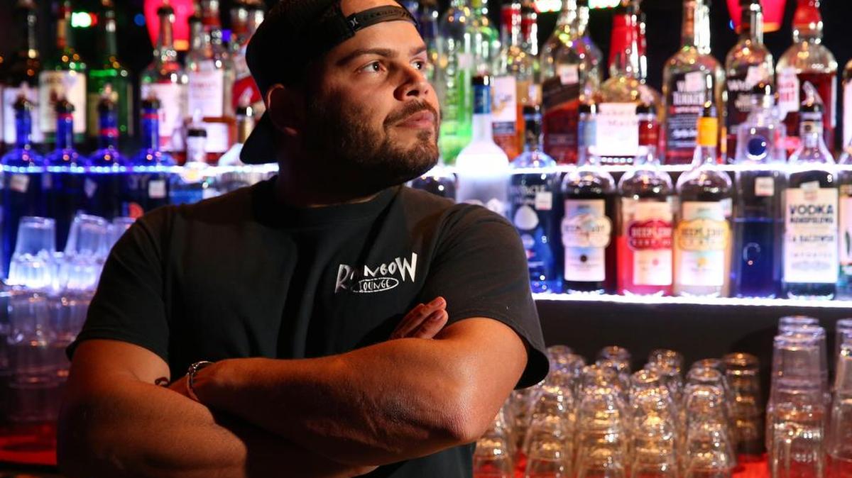 Jose Montañez, general manager, at the Rainbow Lounge in Fort Worth Sunday afternoon.