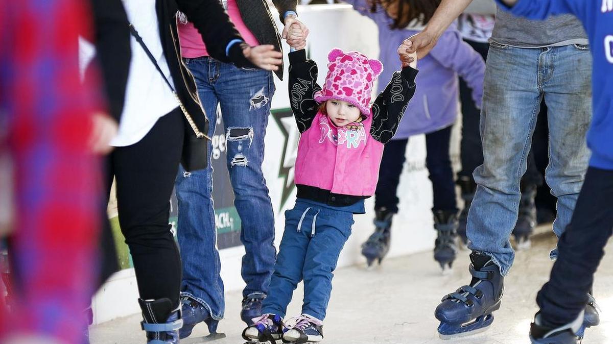 Panther Island Ice will be open Christmas Day, and the weather should be perfect.
