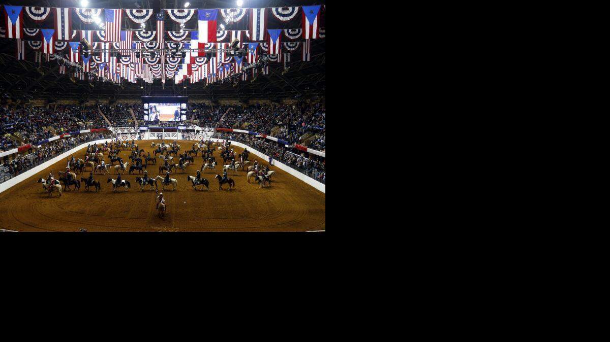 
Prayers from a variety of faith-based communities are offered at the World’s Original Indoor Rodeo at the Fort Worth Stock Show, which continues through Feb. 7 at Will Rogers Coliseum.
