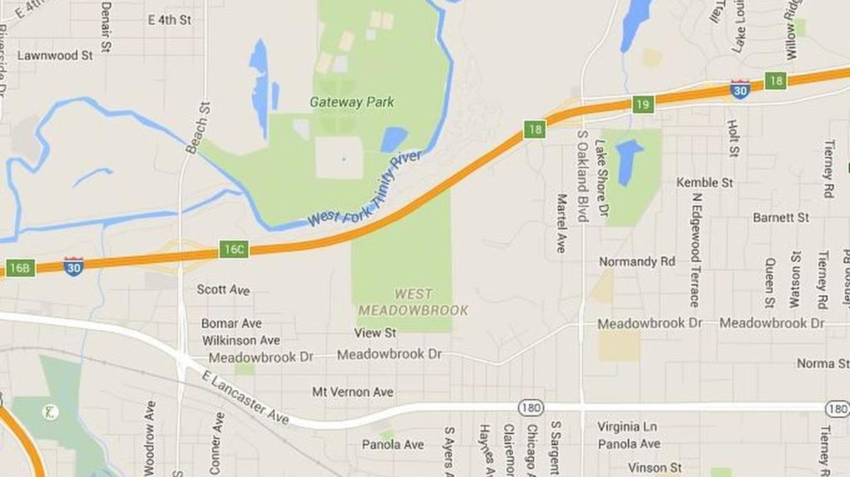 Amanda McCarey, 31, died in a traffic accident between Oakland Boulevard and Beach Street early Monday.