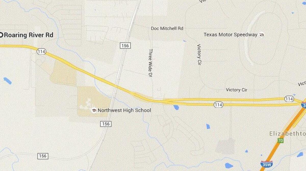 
A motorcyclist died and another was in critical condition after a crash on Texas 114 near Texas Motor Speedway Sunday night. 
