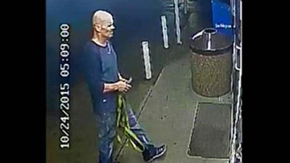 Surveillance video taken outside Briar Beer and Tobacco.