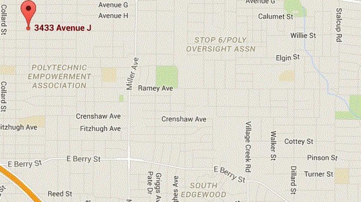 Two men were shot at a house in Polytechnic Heights Sunday night. One was in critical condition.