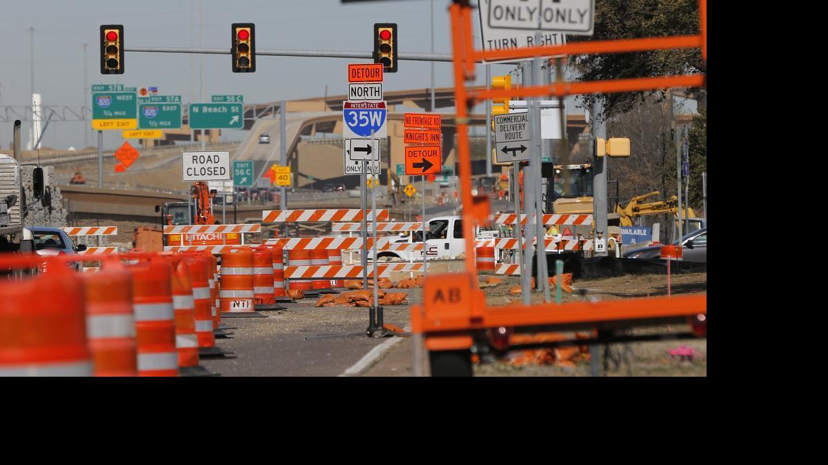 
More road closures are coming to Meacham Boulevard, Interstate 35W and Loop 820 in north Fort Worth this weekend.

