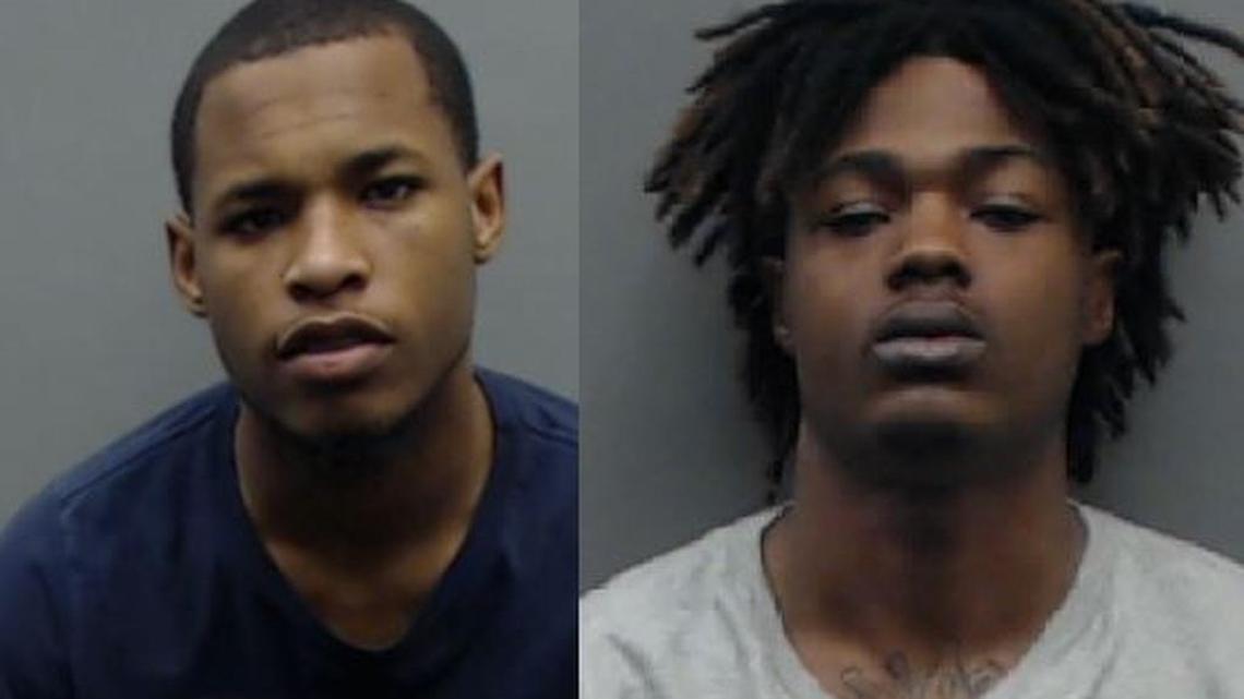 Keoddrick Polk, 19, left, and Cedric Richardson, 20, face capital murder charges.