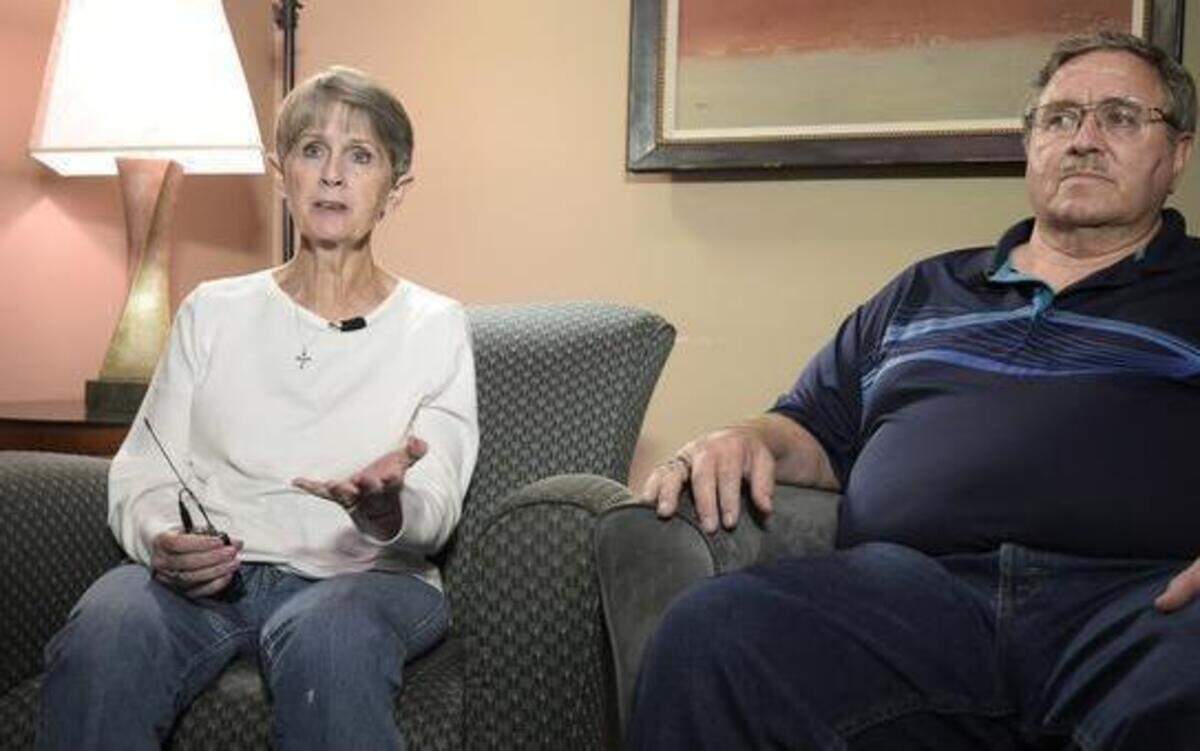 
Denise and Bill Etherton, sister and brother-in-law of Kevin Garcia, the College Station store clerk who was beaten and abducted, talked to reporters Thursday at John Peter Smith Hospital in Fort Worth.
