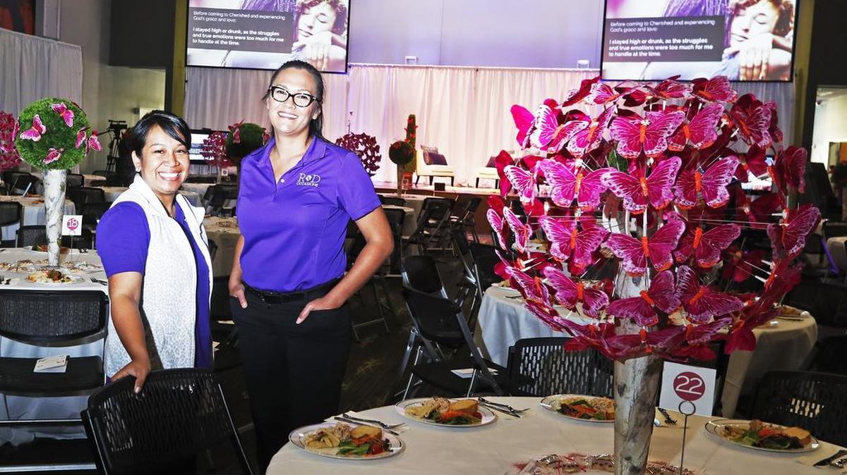 Rattana Mao and Diana Combs-Selman own R&D Occasions, which organizes events for nonprofits like the Cherished luncheon last month benefiting Valiant Hearts.