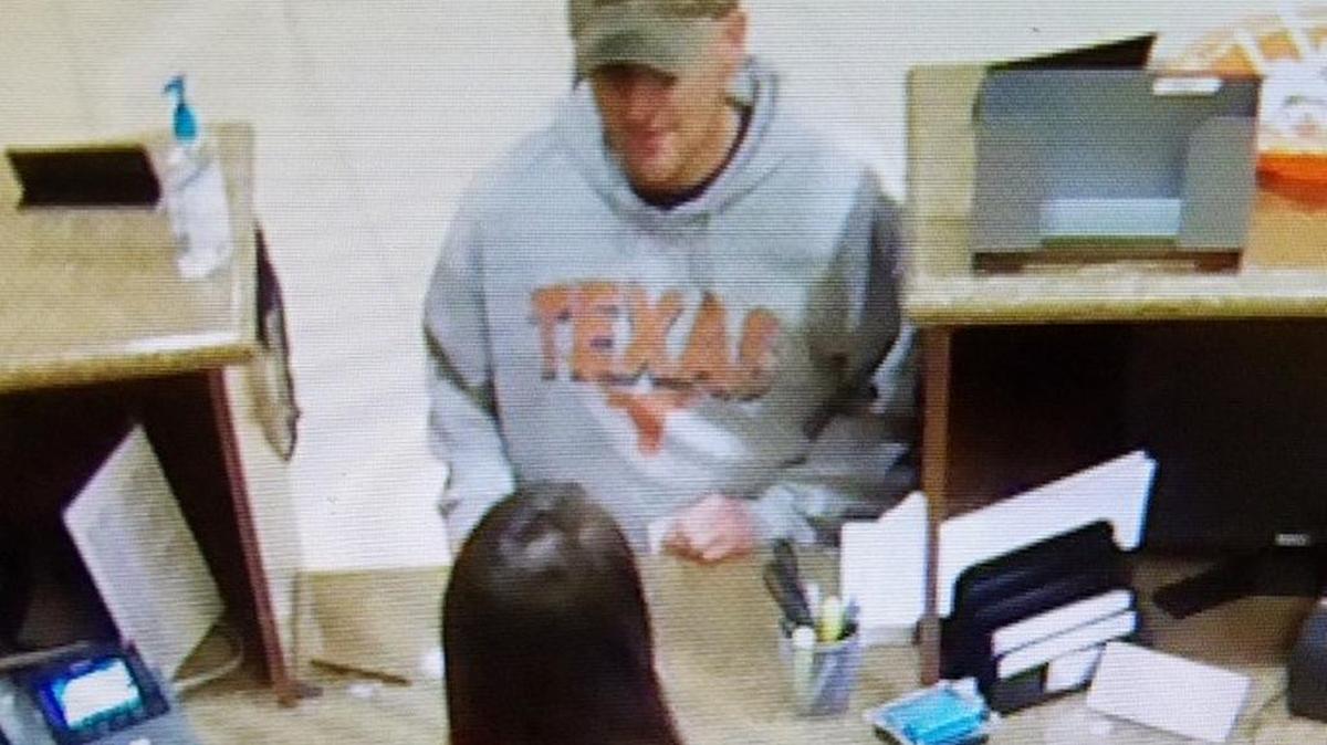 A $5,000 reward has been offered for the “Longhorn Bandit” who, the FBI says, has hit at least two banks in North Texas.