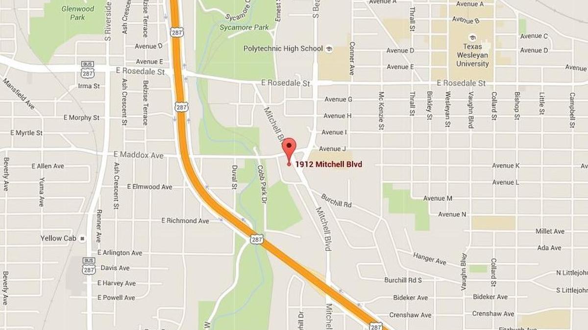 Two robbery suspects were shot and killed at 1912 Mitchell Boulevard late Saturday.