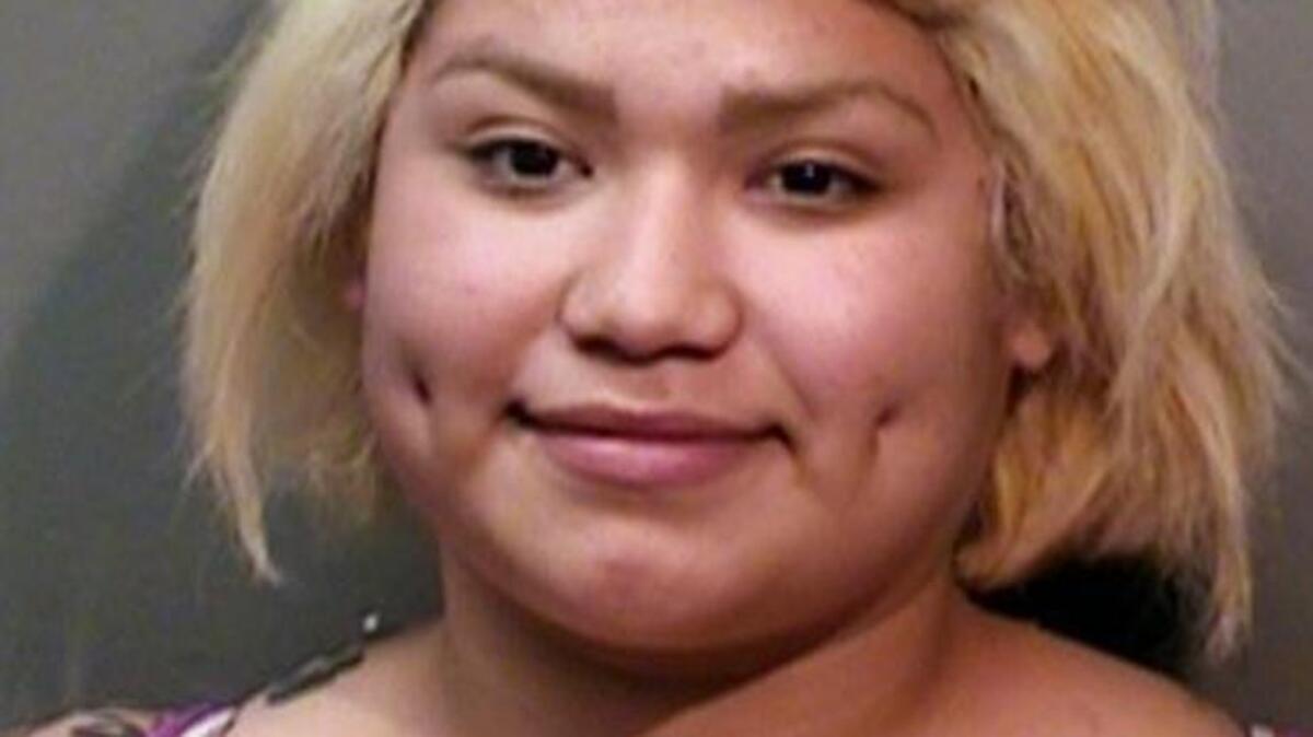 Kathy Guerrero, 17, faces a charge of assault on a public servant.