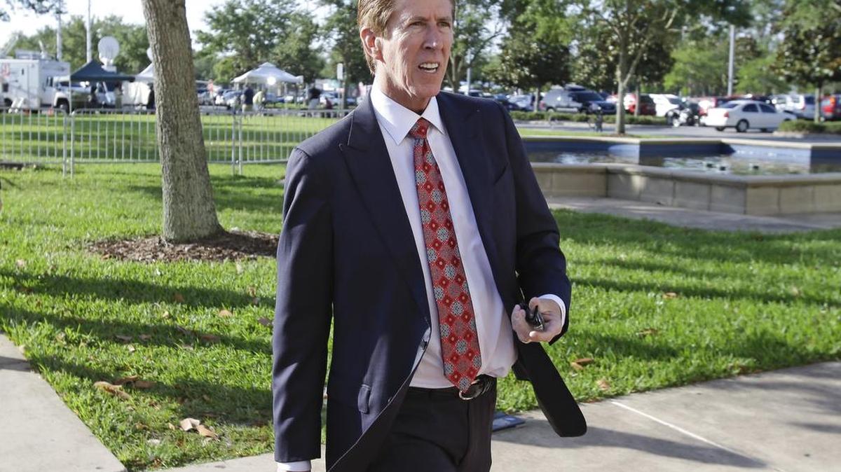 High-profile attorney Mark O'Mara, shown here in 2013 while representing George Zimmerman in the Trayvon Martin case, is now representing Jacqueline Craig.
