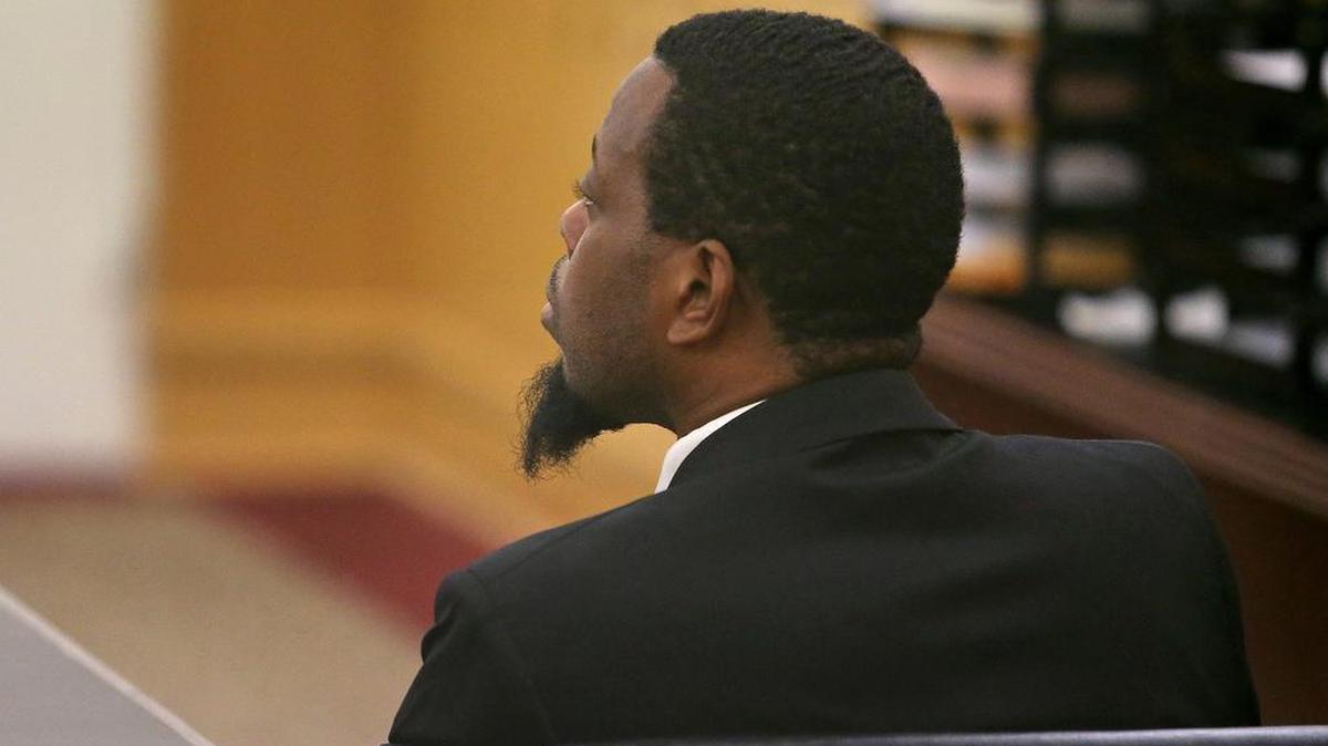 
The theft trial for funeral home operator Dondre Johnson, accused of taking funeral expense money from several customers,began in Judge Elizabeth Beach's court Wednesday.
