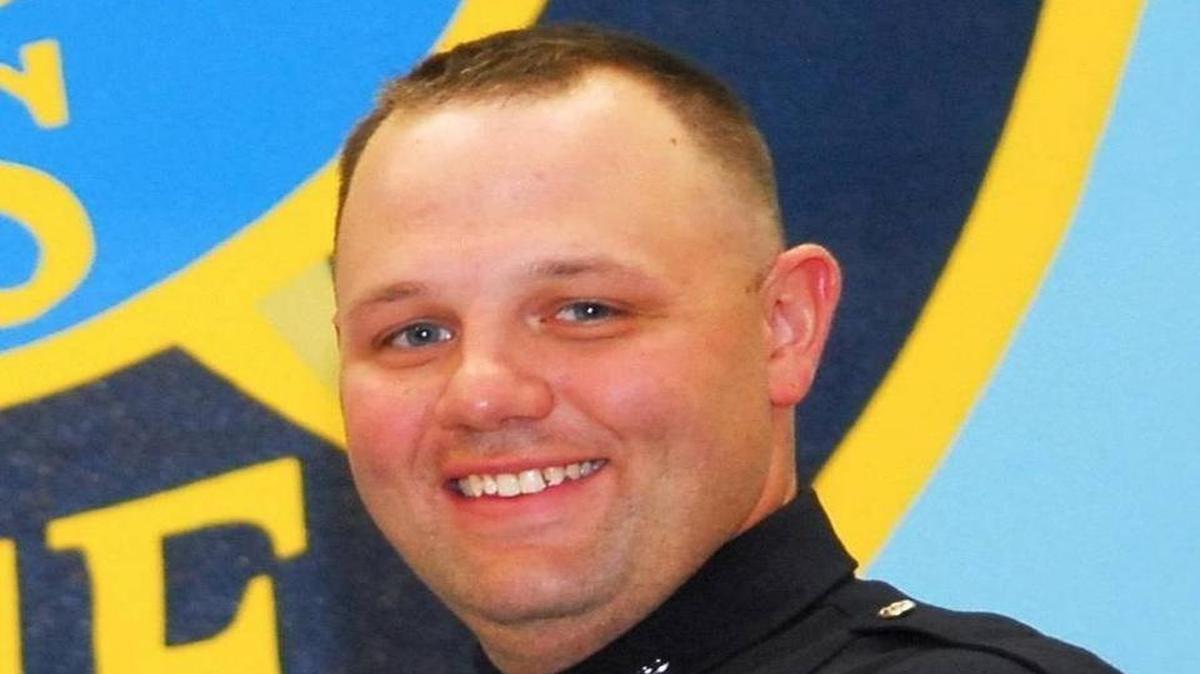 Officer Matt Pearce, 36, had to go back to surgery Tuesday, his wife said.