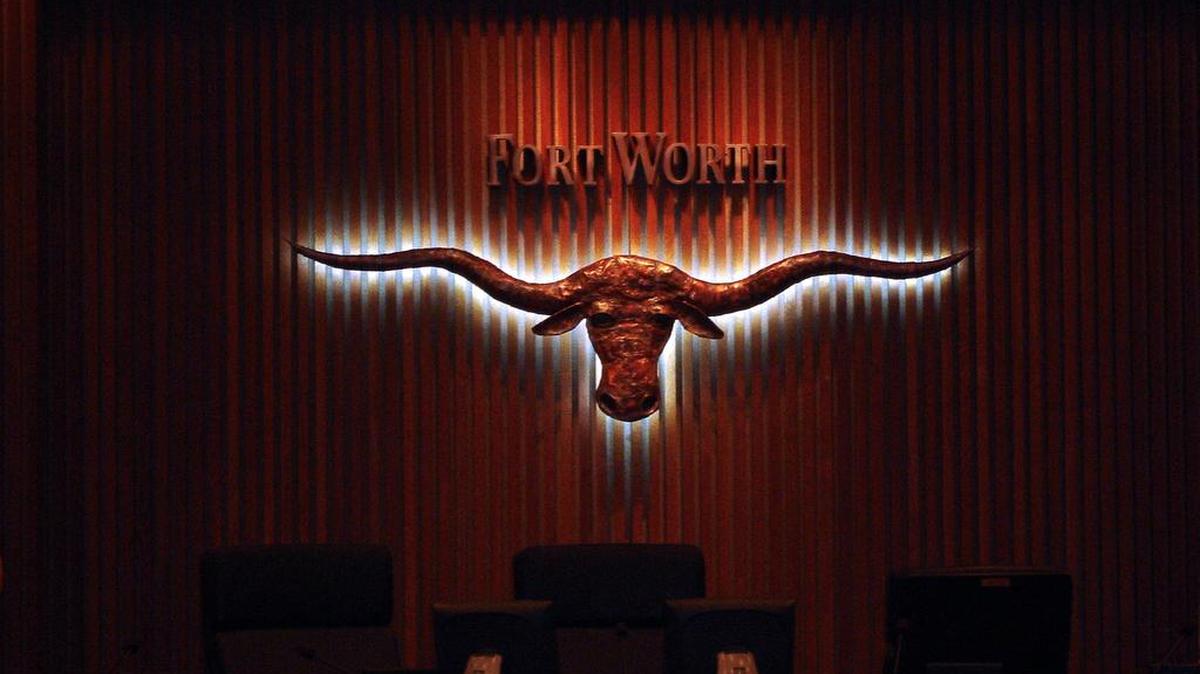 Fort Worth City Council chambers