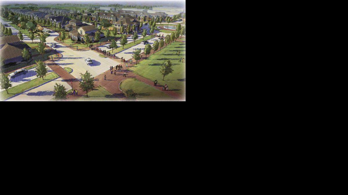 
Artist’s conception of the future Cavile Place public housing complex in east Fort Worth. 
