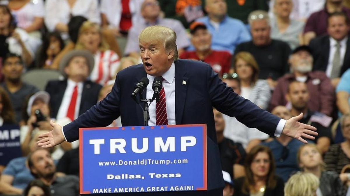 Donald Trump will hold a 7 p.m. Thursday rally at the American Airlines Center in Dallas. The last time he spoke there was Sept. 14, 2015.