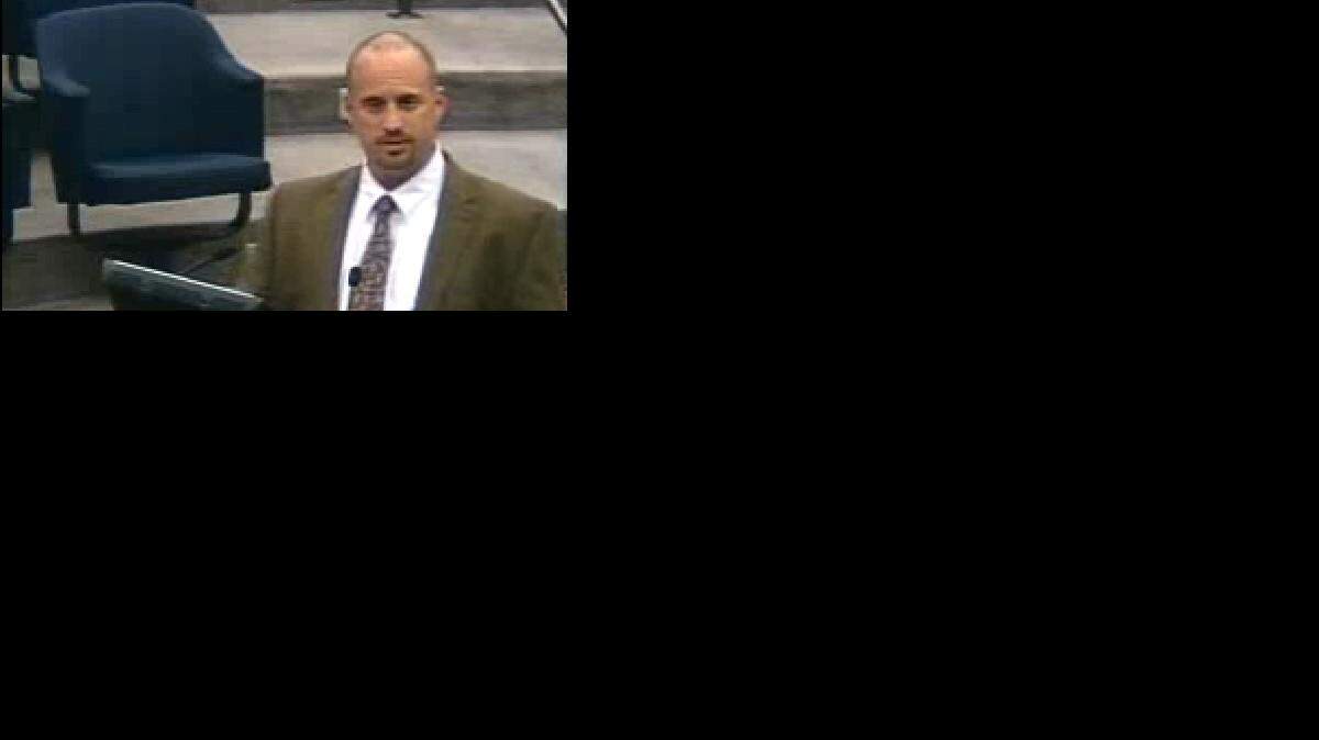 
Ben Patterson, owner of Ebby’s Place, testifies at a Fort Worth City Council meeting in 2012.
