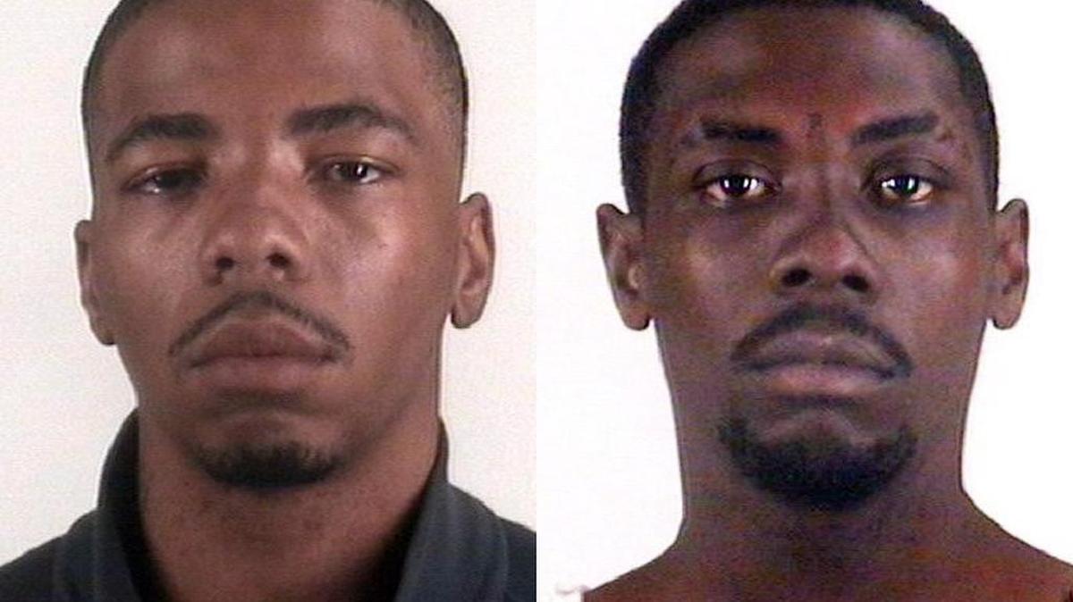 Ra'an Henderson (left) was acquitted in February, while his older brother, Romon Henderson was convicted Thursday of capital murder in a robbery and fatal shooting at a Fort Worth auction house in 2014.