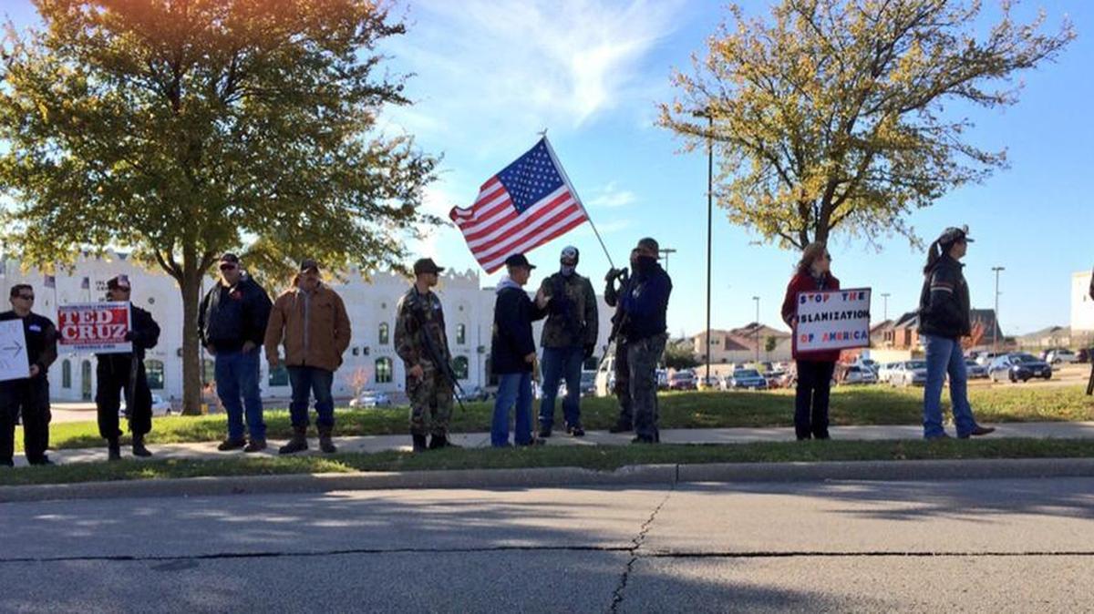 An armed protest outside the Islamic Center of Irving on Nov. 21 kicked off a string of demonstrations in the subrub, culminating in a planned visit from a Ku Klux Klan group.