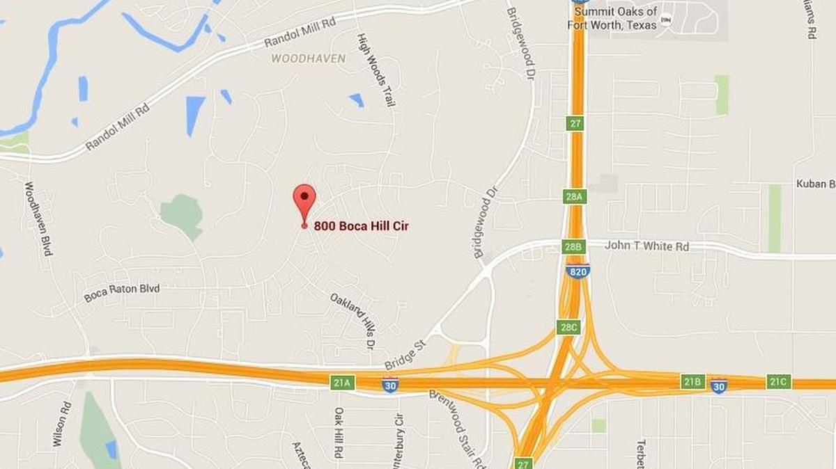 A Fort Worth apartment security guard shot a man who charged after the guard tried to intervene in a domestic dispute.