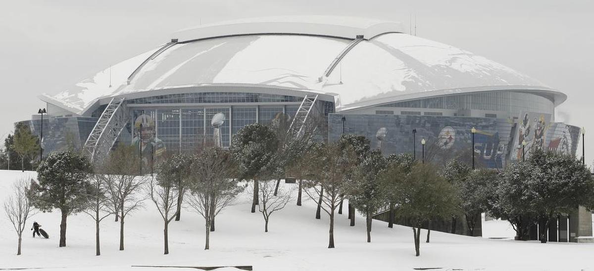 The Super Bowl ice storm of 2011 blanketed North Texas in what was otherwise a warm and mild winter.