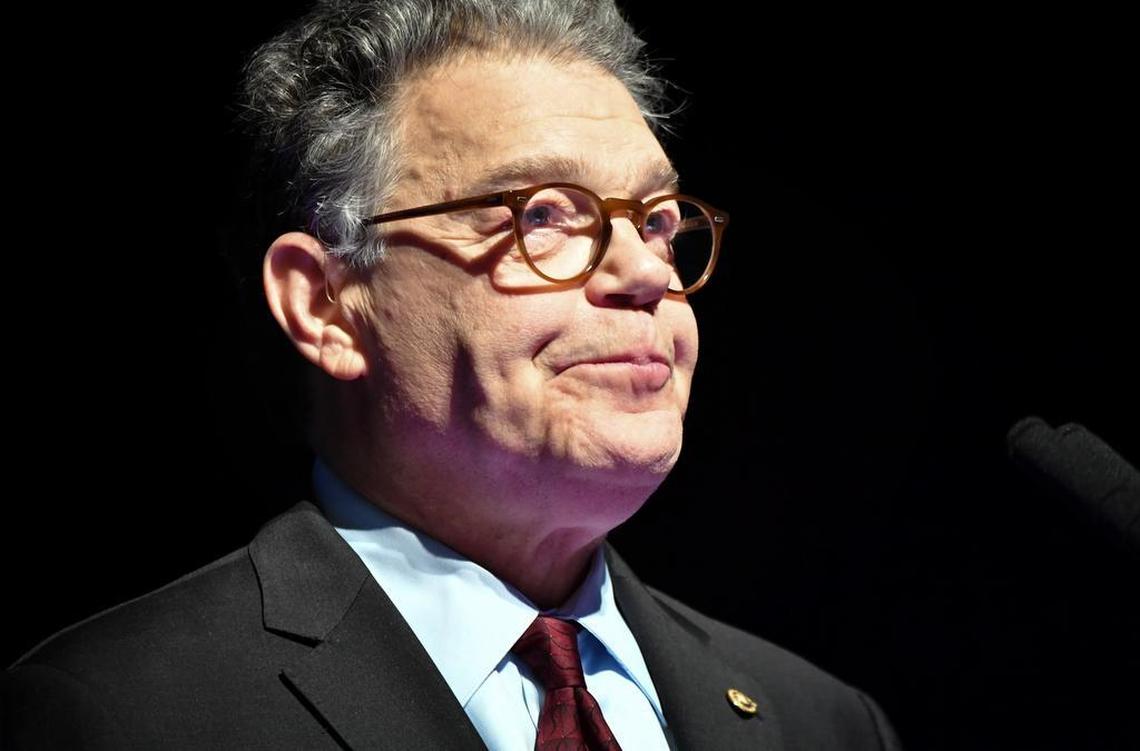 Sen. Al Franken, D-Minn., is one of the politicians who has announced he will resign following claims of sexual harassment.