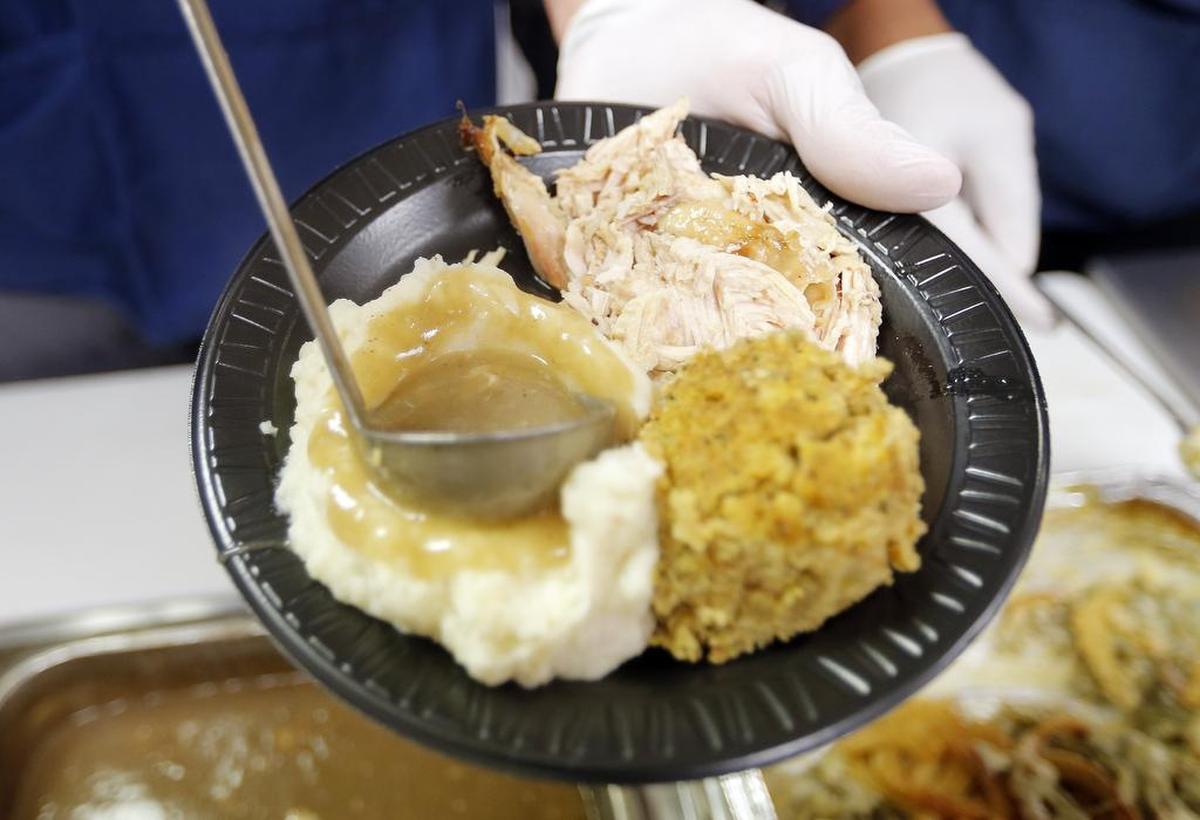 The Salvation Army will serve Thanksgiving lunch Thursday.