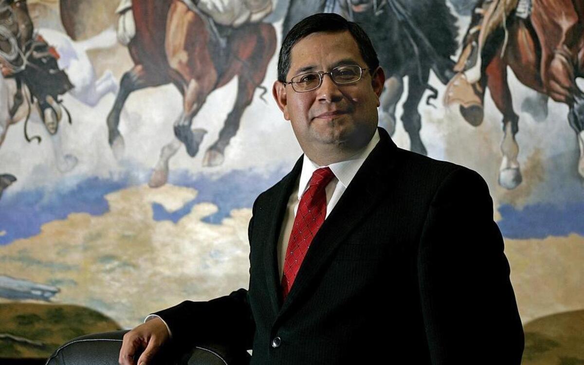 
Fort Worth City Councilman Sal Espino was re-elected mayor pro tem on Tuesday, Sept. 29, 2015. 
