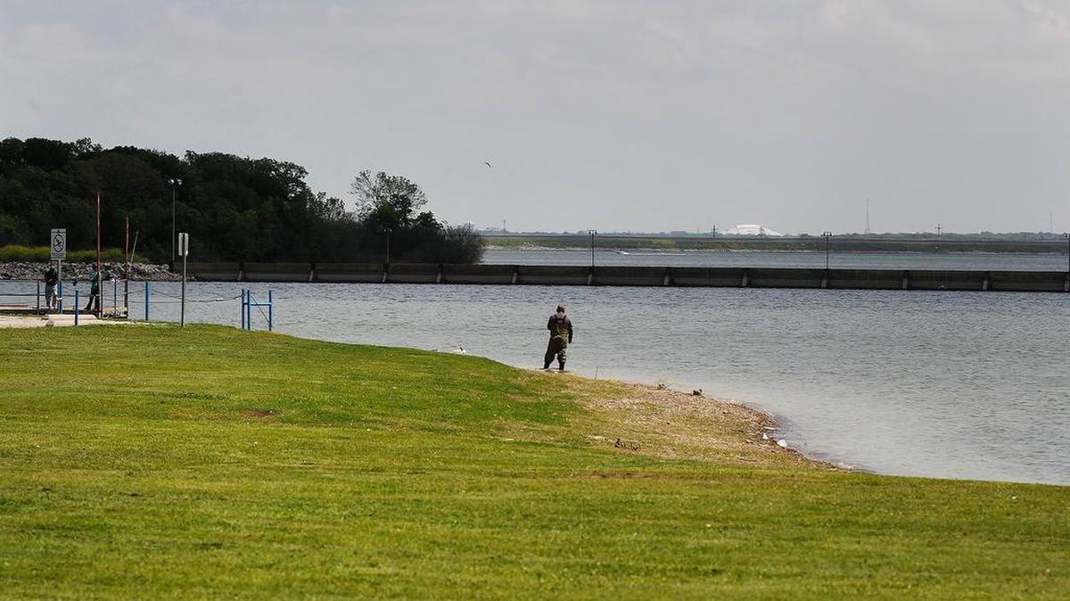 Eugene McCray Park on the Fort Worth side of Lake Arlington. The city of Fort Worth receiving National Park Service help in developing hike and bike trails around the lake.