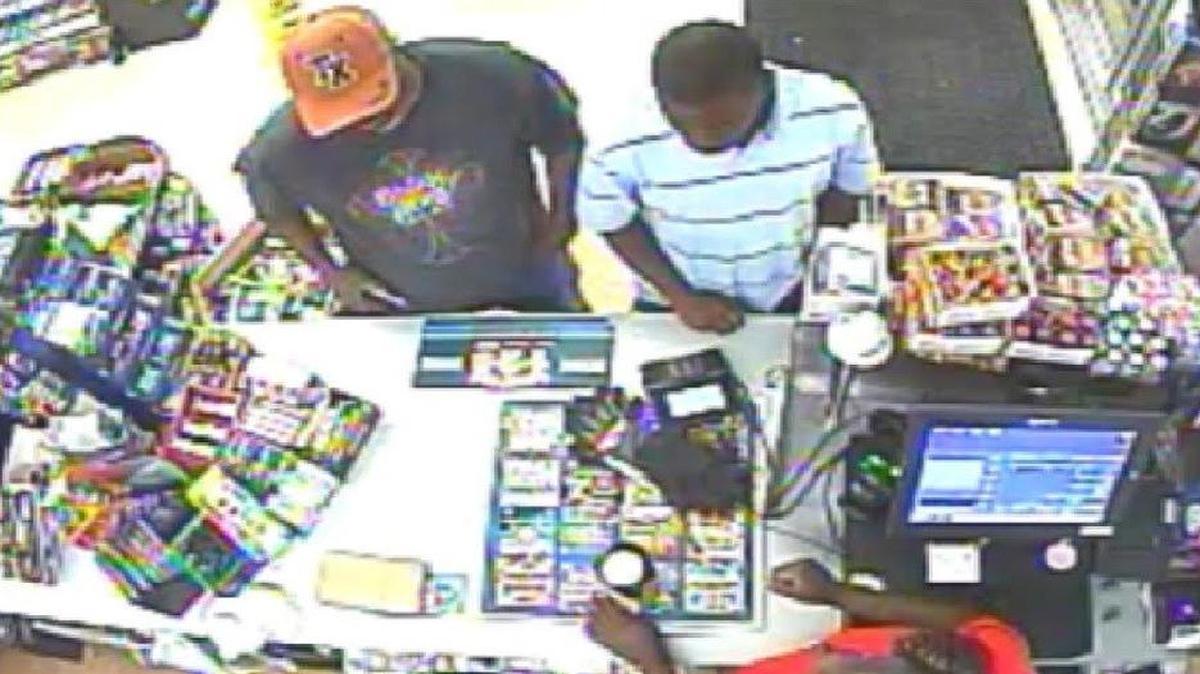 Two men robbed an EZ Mart on the Mansfield Highway in Forest Hill Monday night. If you recognize them, contact Forest Hill police.