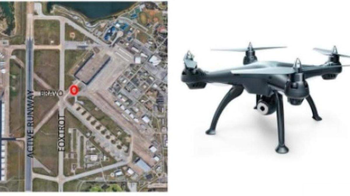A drone similar to the one in this photograph was discovered Jan. 6, 2018 in an unusual location in west Fort Worth.