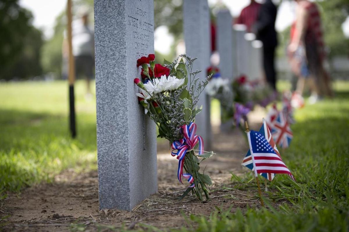 11 Canadian and British cadets and one American who trained with the Royal Flying Corps were honored during the 100th Remembrance Service for the Royal Flying Corps Cemetery at Greenwood Memorial Park in Fort Worth.