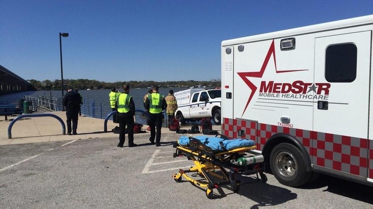 Emergency crews searched Lake Worth after a man was reportedly seen jumping off the West Loop 820 bridge into the water.