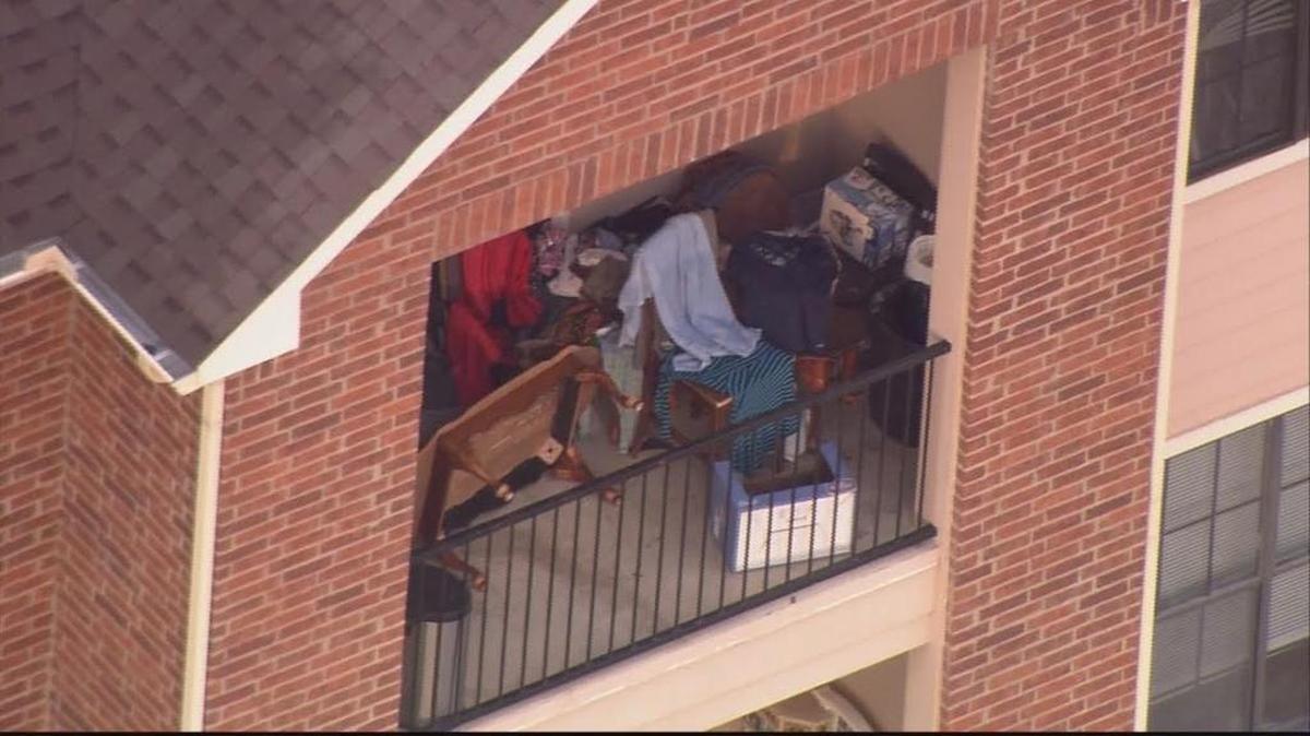 Police say a child fell out of a third-floor apartment balcony and died in far east Fort Worth.