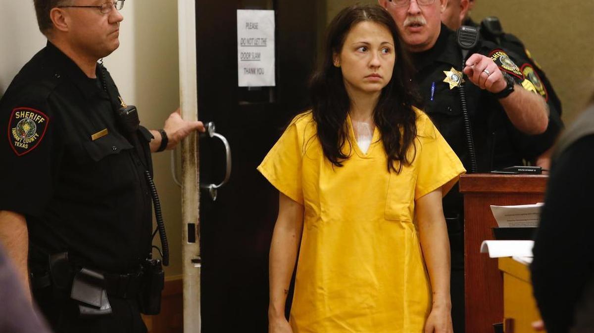 Benbrook mother Sofya Tsygankova was arraigned in Fort Worth Wednesday