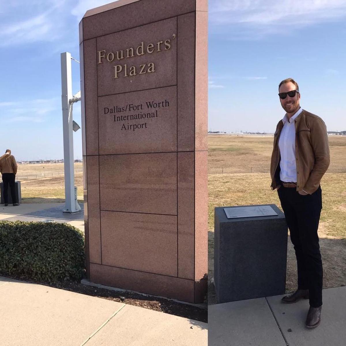 In 2016, Richard Laver returned to the site of the Delta 191 crash at Dallas-Fort Worth Airport International Airport.