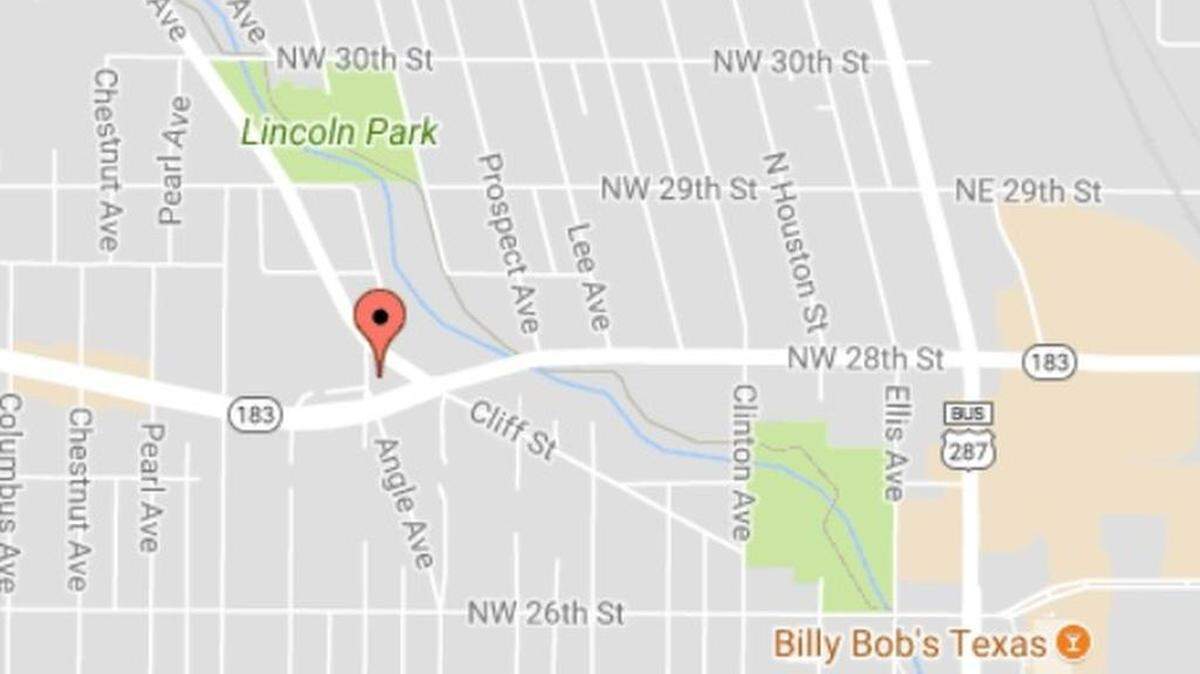 A Tarrant County College student was killed Wednesday morning on Northwest 28th Street in Fort Worth.