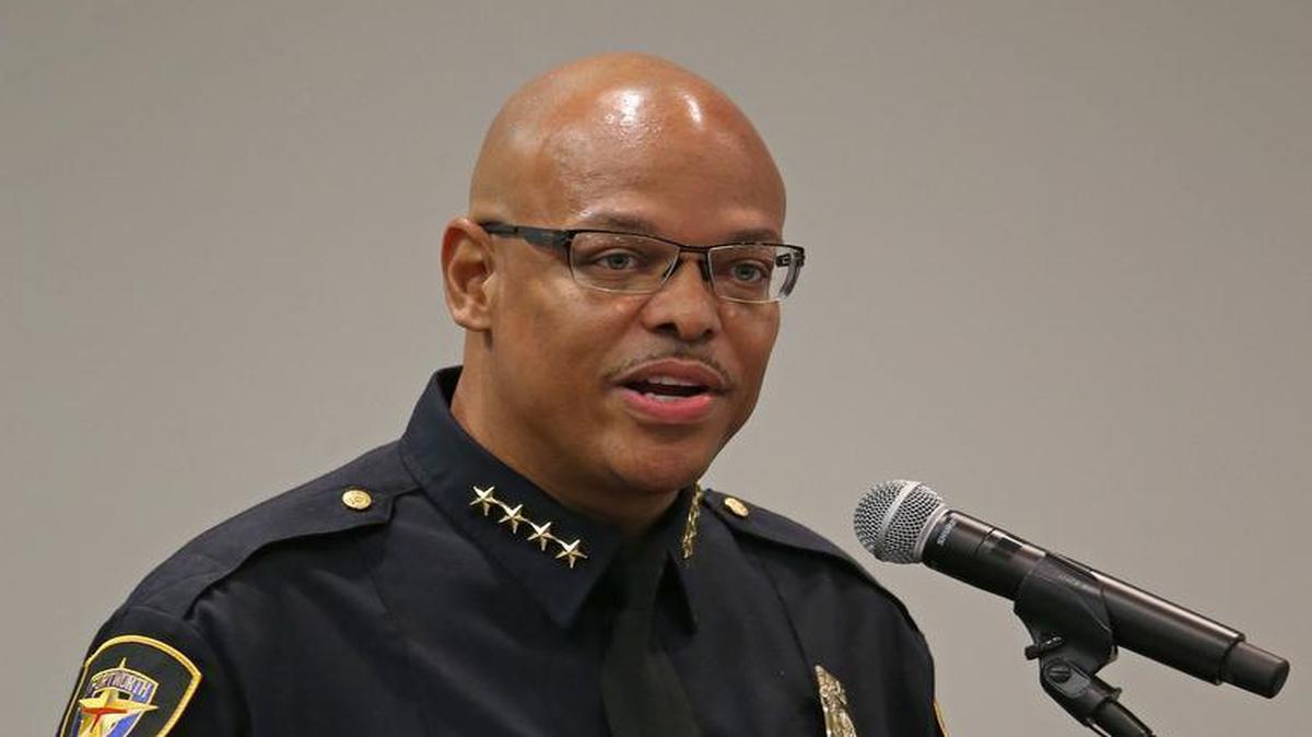 Fort Worth police Chief Joel Fitzgerald.