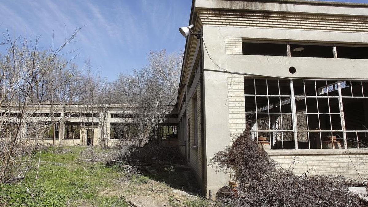 Fort Worth's first sewage plant near Gateway Park is being demolished. The City Council will vote to spend $7.5 million to complete the project started in 2002 to dismantle it.