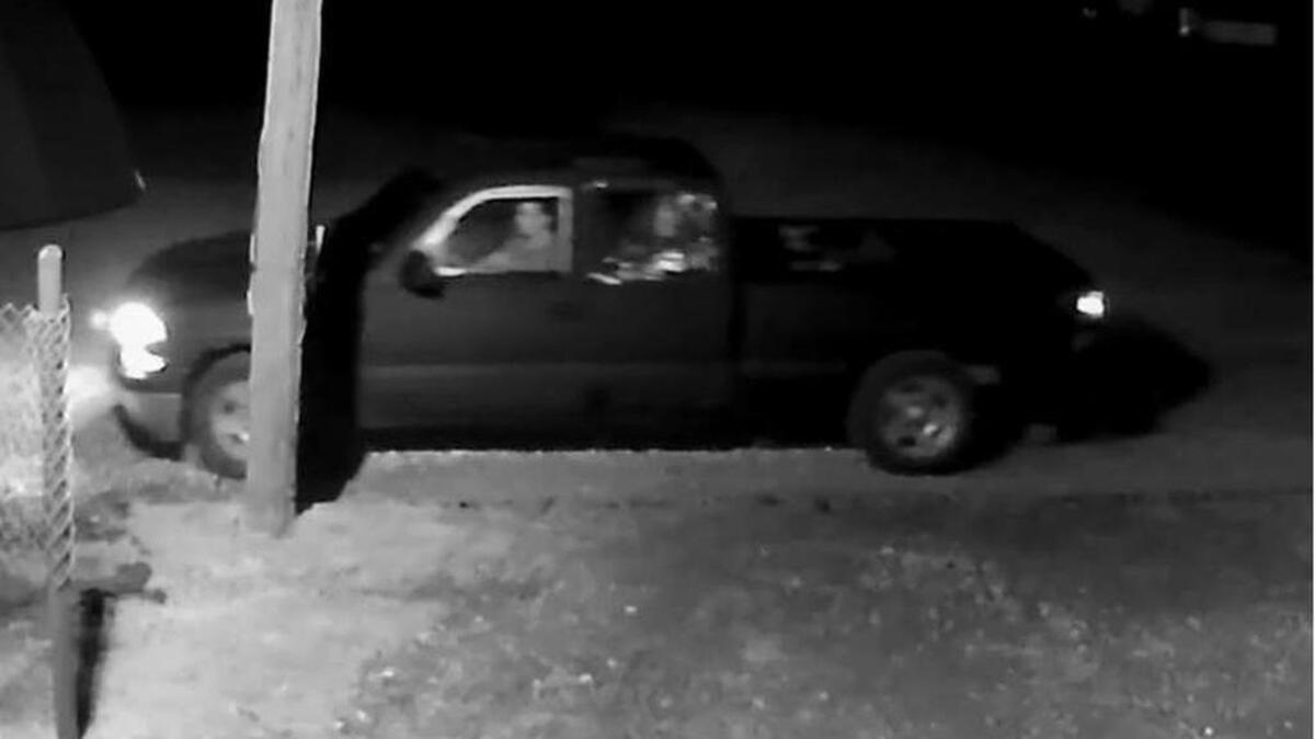 
Fort Worth police are looking for this truck, which hit a man during a Saturday morning robbery in the 100 block of Coad Street.
