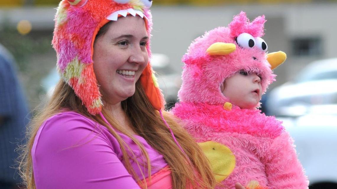 Will the rain out in time for trick or treaters? Forecasters say it could be a close call.
