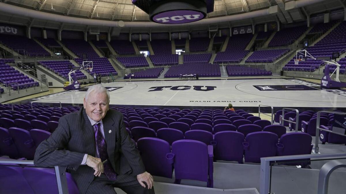 Ed Schollmaier, the namesake of TCU’s basketball arena, died Thursday at age 87.